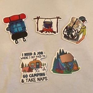 Camping Stickers Set #1